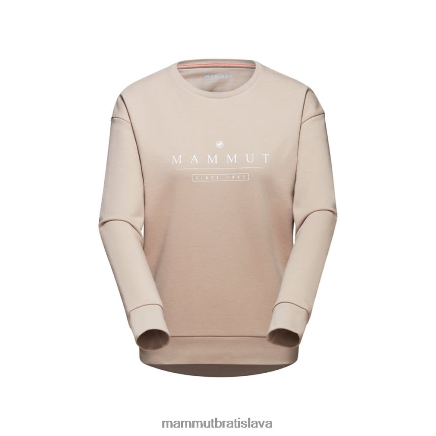 sk Mammut oblečenie ženy logo core ml crew na krku savana T4LB6J1035