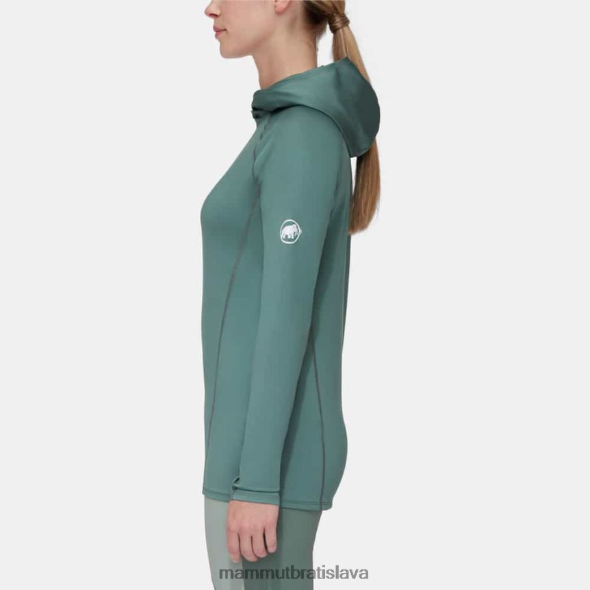 sk Mammut oblečenie ženy selun fl sun hoody tmavý nefrit T4LB6J643