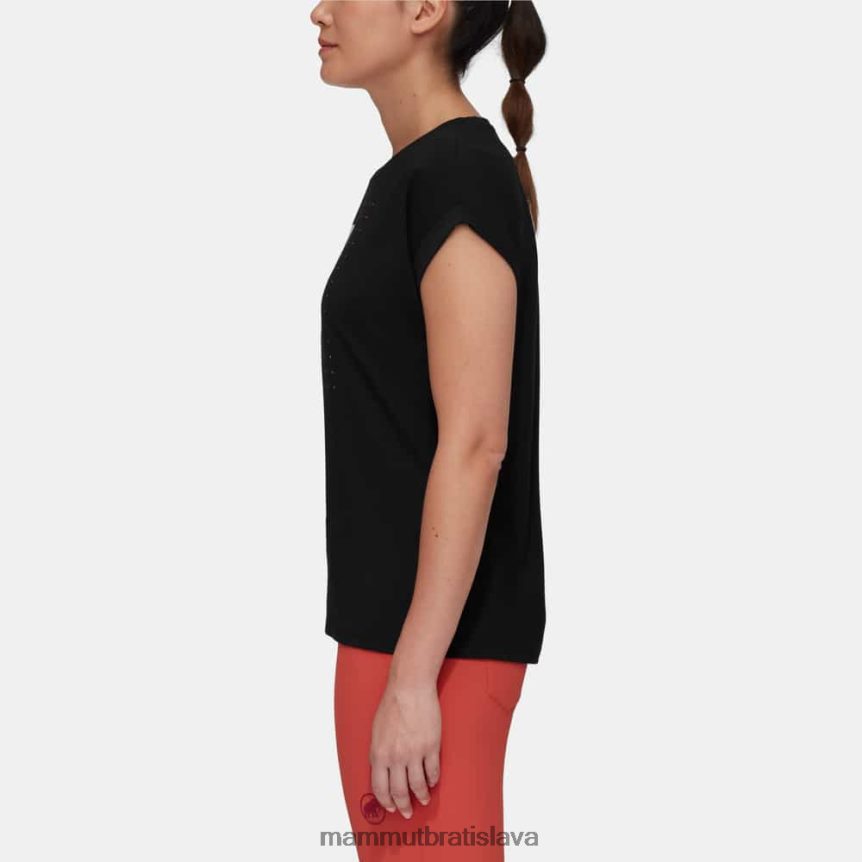 sk Mammut oblečenie ženy horské tričko eiger čierna T4LB6J151