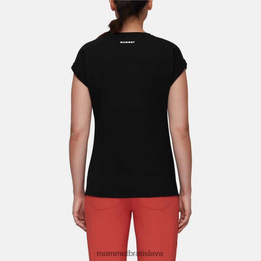 sk Mammut oblečenie ženy horské tričko eiger čierna T4LB6J151