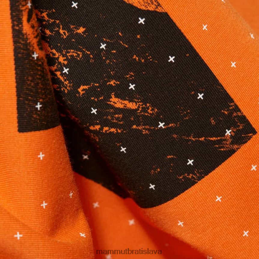 sk Mammut oblečenie ženy horské tričko eiger tmavá mandarínka T4LB6J893