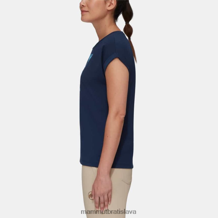 sk Mammut oblečenie ženy horské tričko fujiyama námorný T4LB6J1110