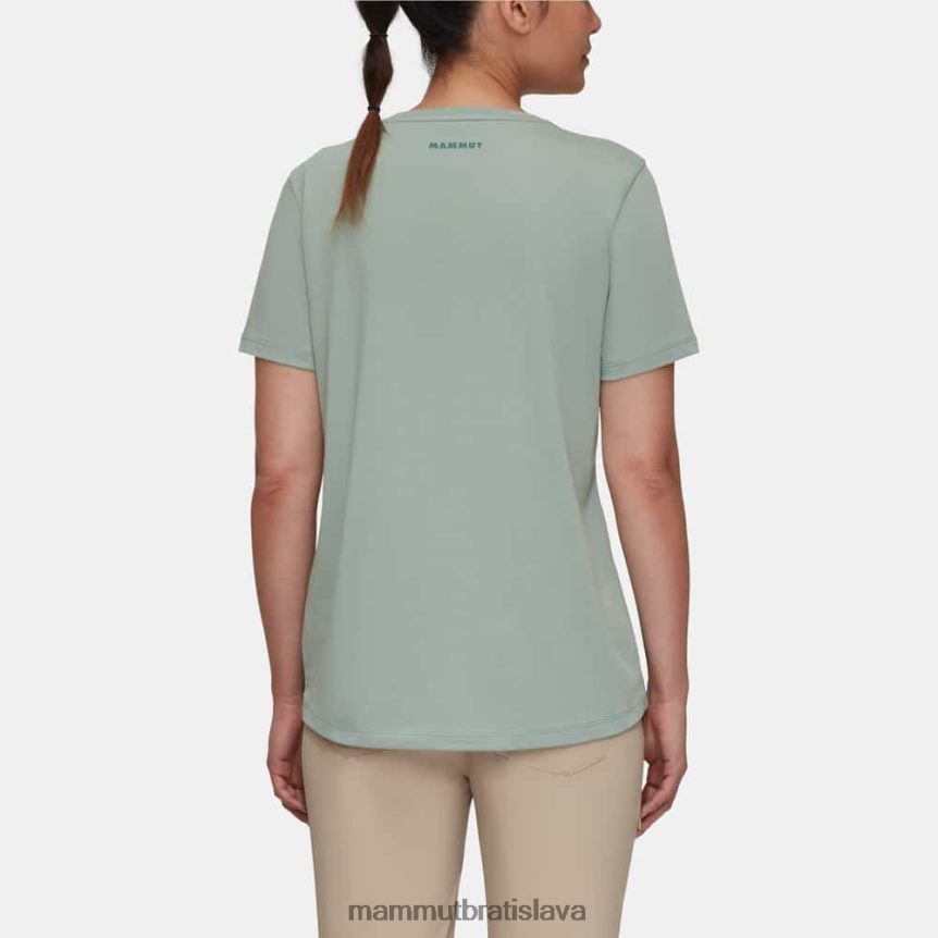 sk Mammut oblečenie ženy jadro znak trička nefrit T4LB6J155