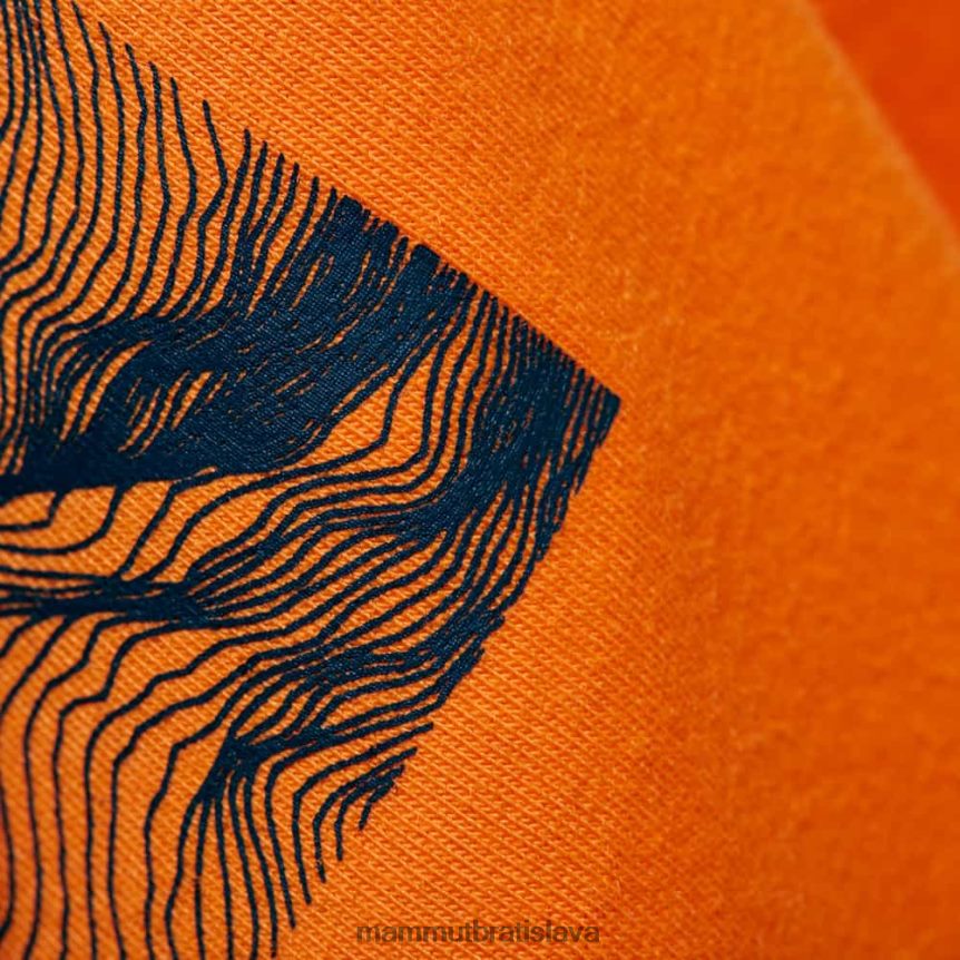 sk Mammut oblečenie ženy jadro znak trička tmavá mandarínka T4LB6J900