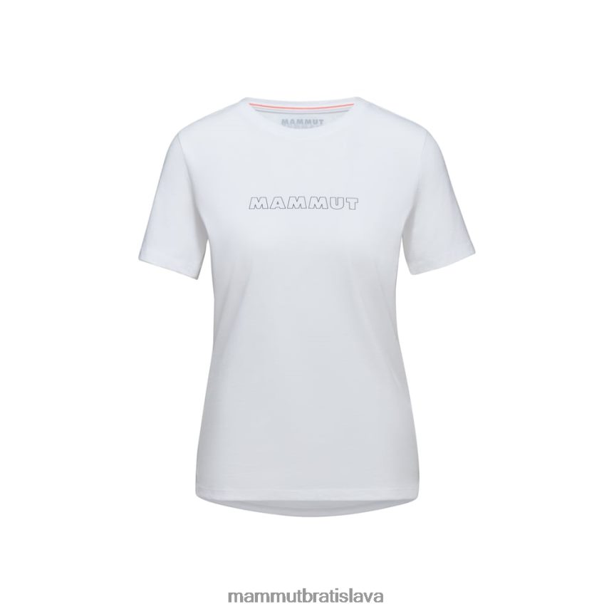 sk Mammut oblečenie ženy jadrové logo na tričku biely T4LB6J1039