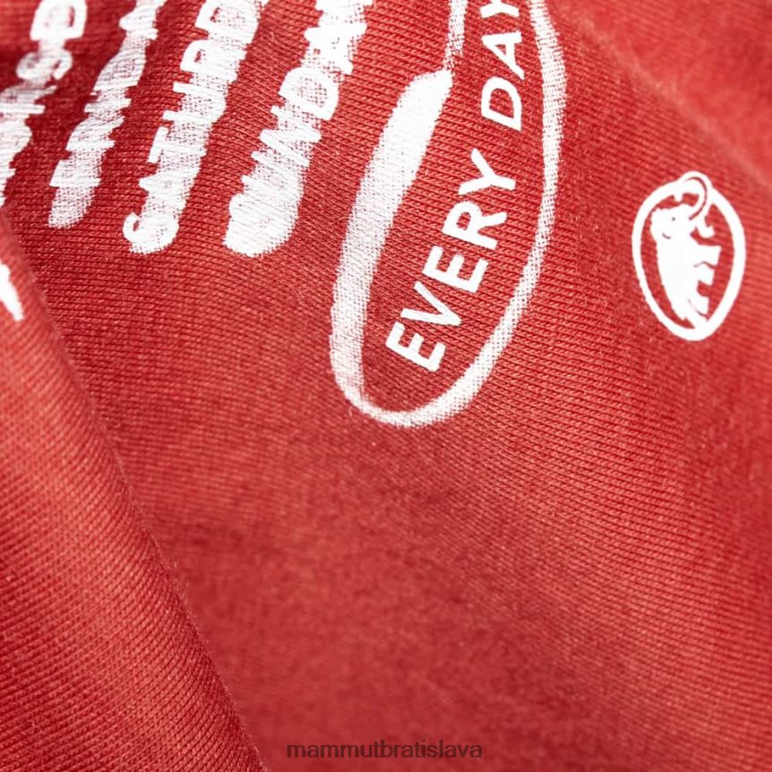 sk Mammut oblečenie ženy jadrové tričko každý deň terakota T4LB6J1099