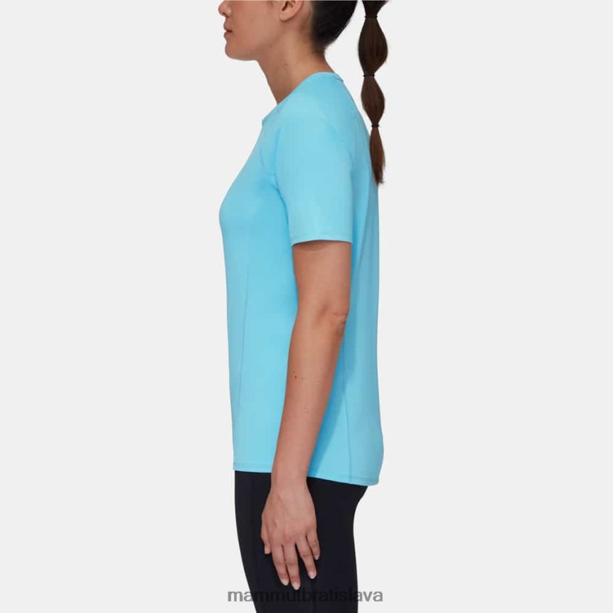 sk Mammut oblečenie ženy logo na tričku selun fl chladná modrá T4LB6J887