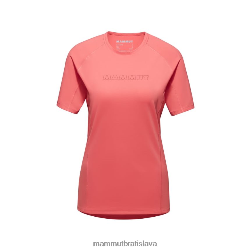 sk Mammut oblečenie ženy logo na tričku selun fl losos T4LB6J884