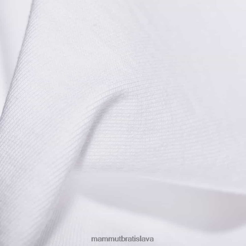 sk Mammut oblečenie ženy massone t-shirt cropped patch biely T4LB6J186