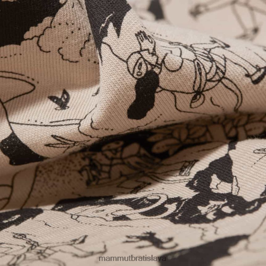 sk Mammut oblečenie ženy massone t-shirt lezecká scéna savana-čierna T4LB6J1107