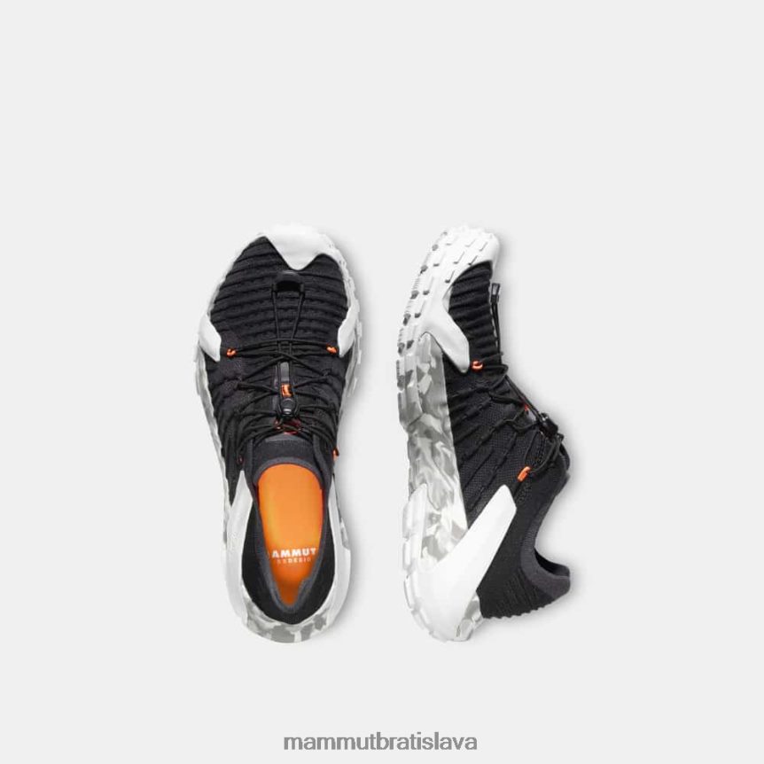 sk Mammut obuv ženy hueco úplet ii nízky čierno-svetlo ľadovo šedá T4LB6J1240