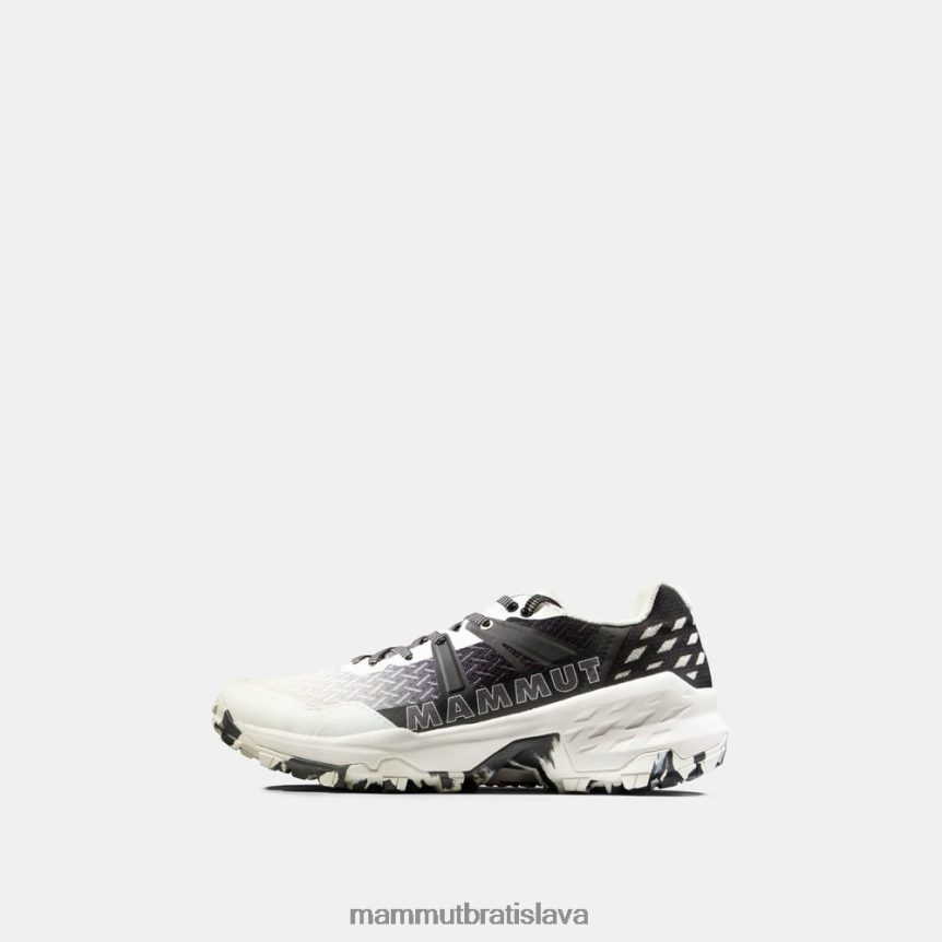 sk Mammut obuv ženy sertig ii nízky žiarivá bielo-čierna T4LB6J347