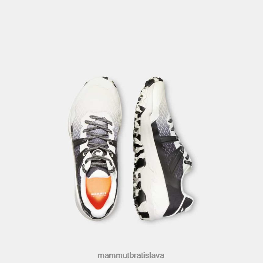 sk Mammut obuv ženy sertig ii nízky žiarivá bielo-čierna T4LB6J347