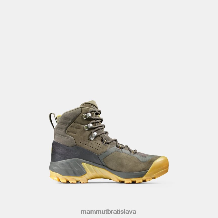sk Mammut obuv ženy sapuen high gtx tmavá cínovo-jantárová zelená T4LB6J1259