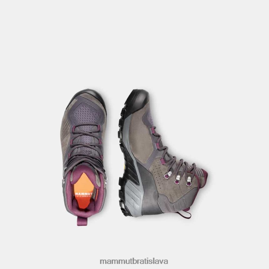 sk Mammut obuv ženy sapuen high gtx tmavé titánovo-svetlé hrozno T4LB6J344
